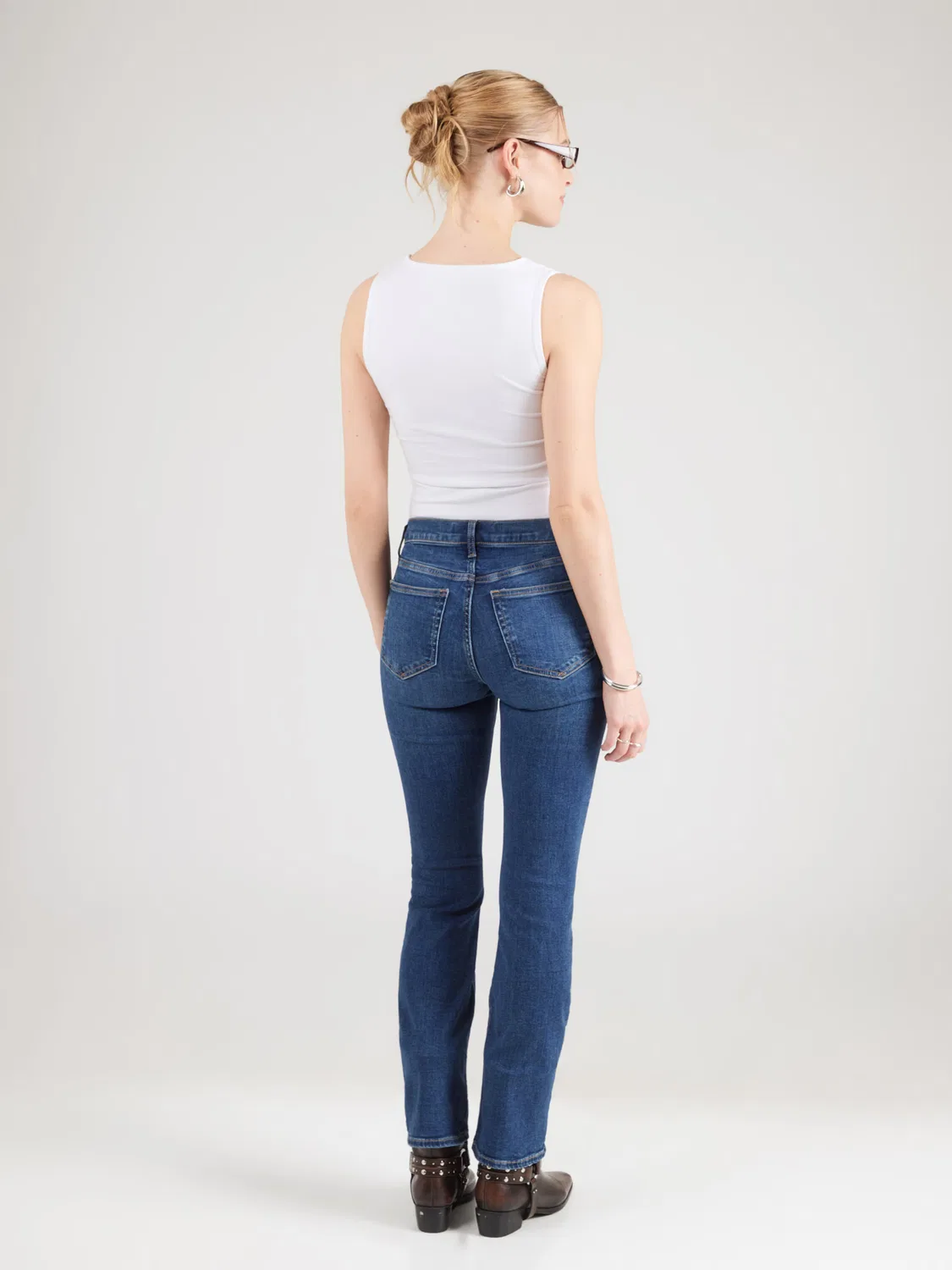 Джинсы Gap Boot cut CALLIOPE синего цвета — фото 3