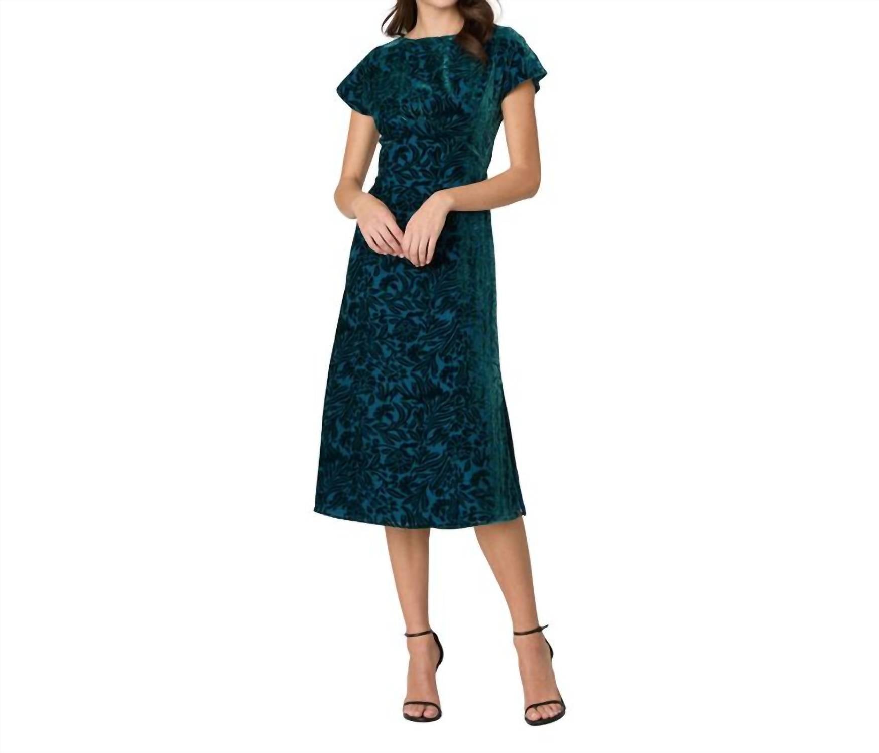 

Платье Marla в цвете морской волны Shoshanna, Teal