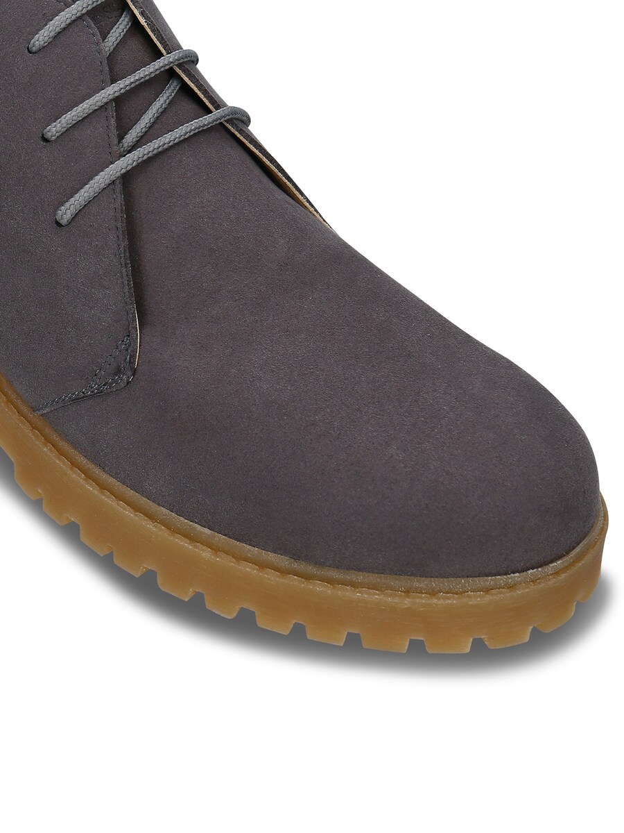 Ботильоны на шнуровке nae Vegan Shoes Agus, темно-серый — фото 3