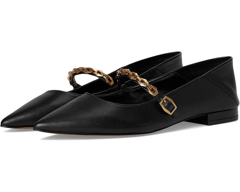 

Туфли Vince Camuto Aylin Chain-Link Ballet Flat, черный