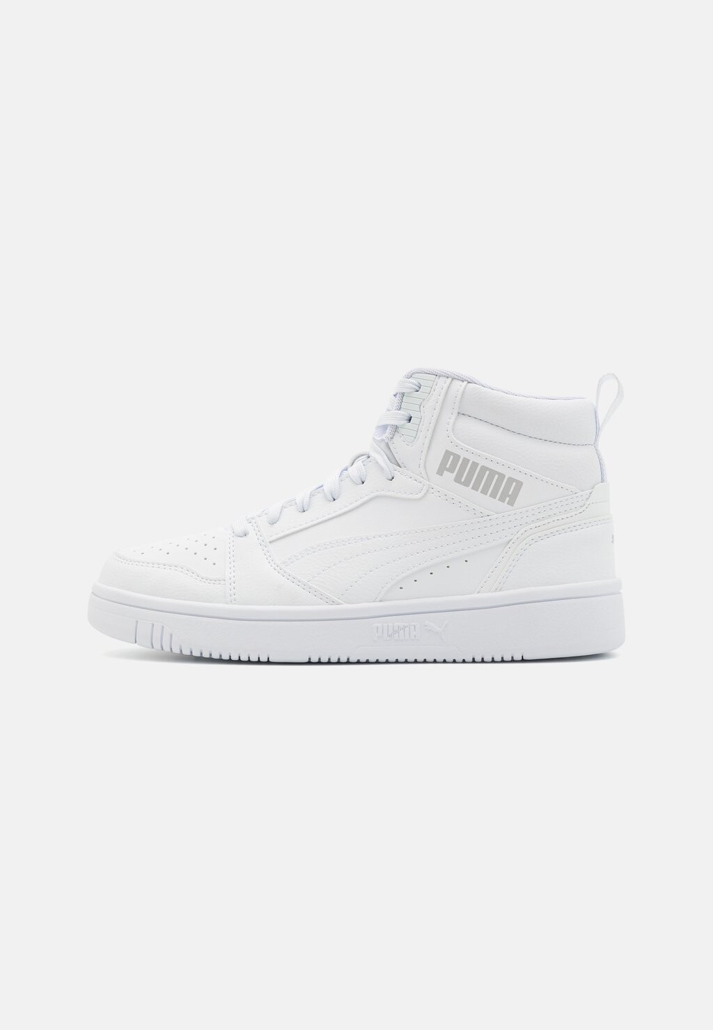 

Высокие кеды Rebound V6 Unisex Puma, цвет white/cool light gray, Серый, Высокие кеды Rebound V6 Unisex Puma, цвет white/cool light gray