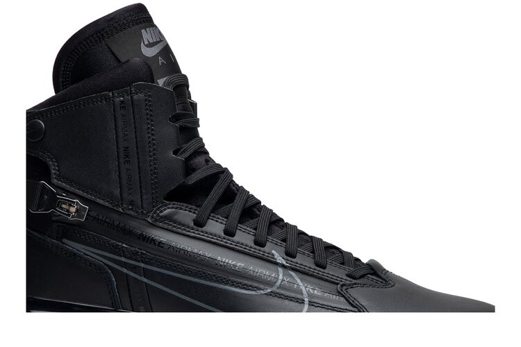 Кроссовки Nike Air Max 720 Saturn 'Triple Black', черный — фото 2