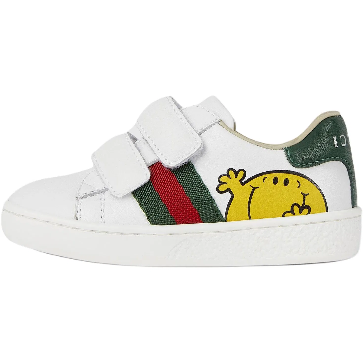 Кроссовки Gucci ACE Leather Low Top для малышей, кожаные, белые