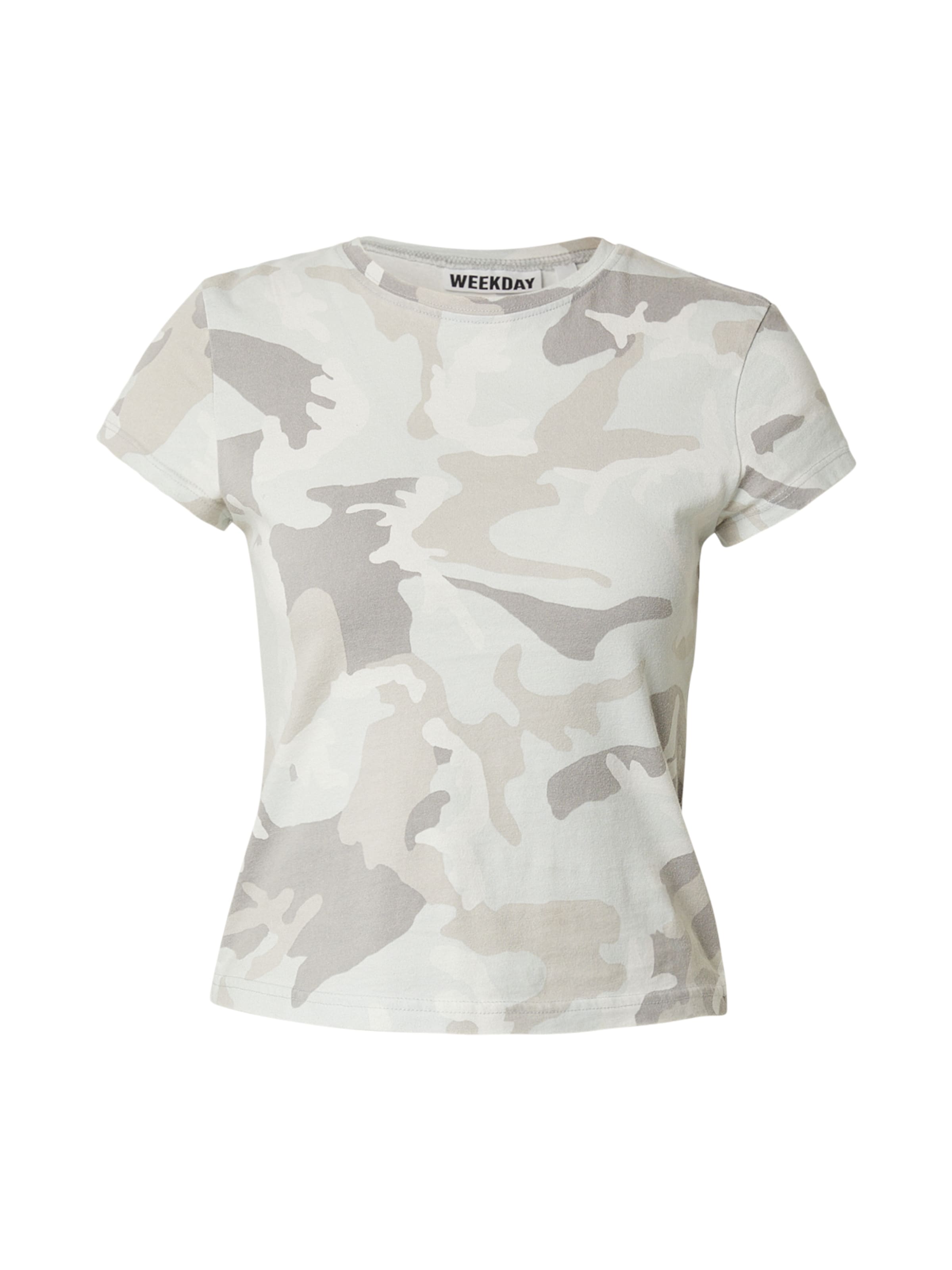 

WEEKDAY Футболка в белом цвете