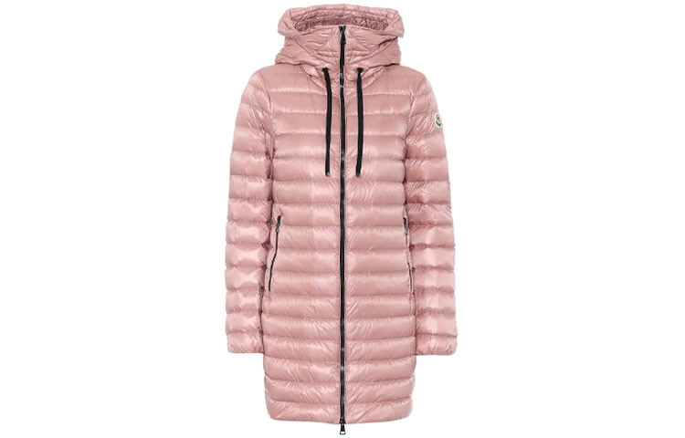 

Пуховик женский розовый Moncler, розовый