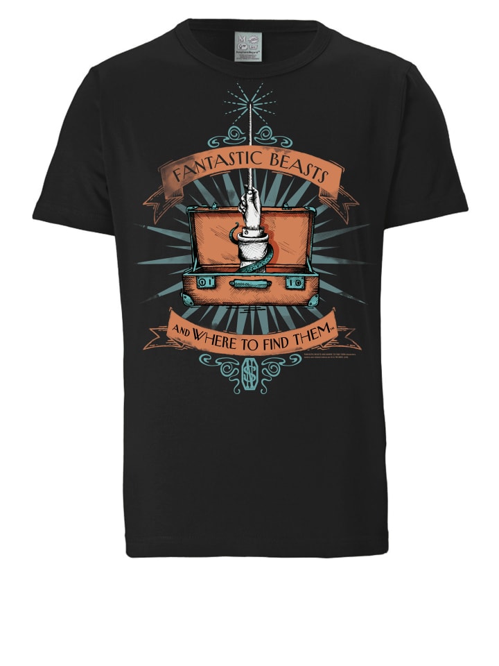 

Футболка Фантастические твари и где они обитают черного цвета Logoshirt, Черный, Футболка Фантастические твари и где они обитают черного цвета Logoshirt