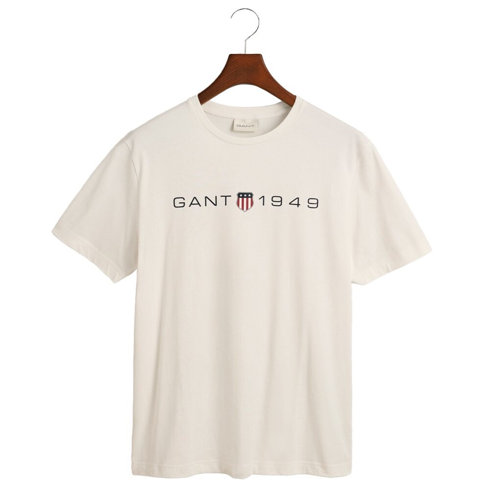 

Футболка Gant Printed Graphic, бежевый