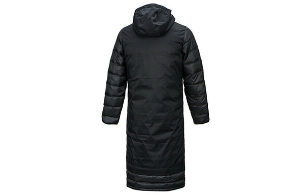 Пуховик adidas Soccer/Football Training Sports protection against cold Stay Warm hooded Down Jacket Black, черный — фото 2