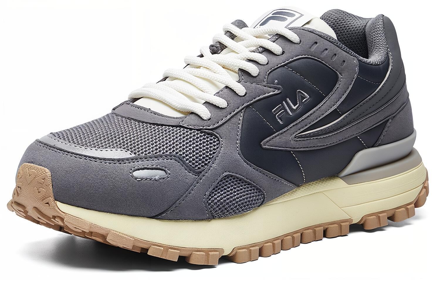 Кроссовки FILA Rambler Retro Running Shoes Grey — фото 2