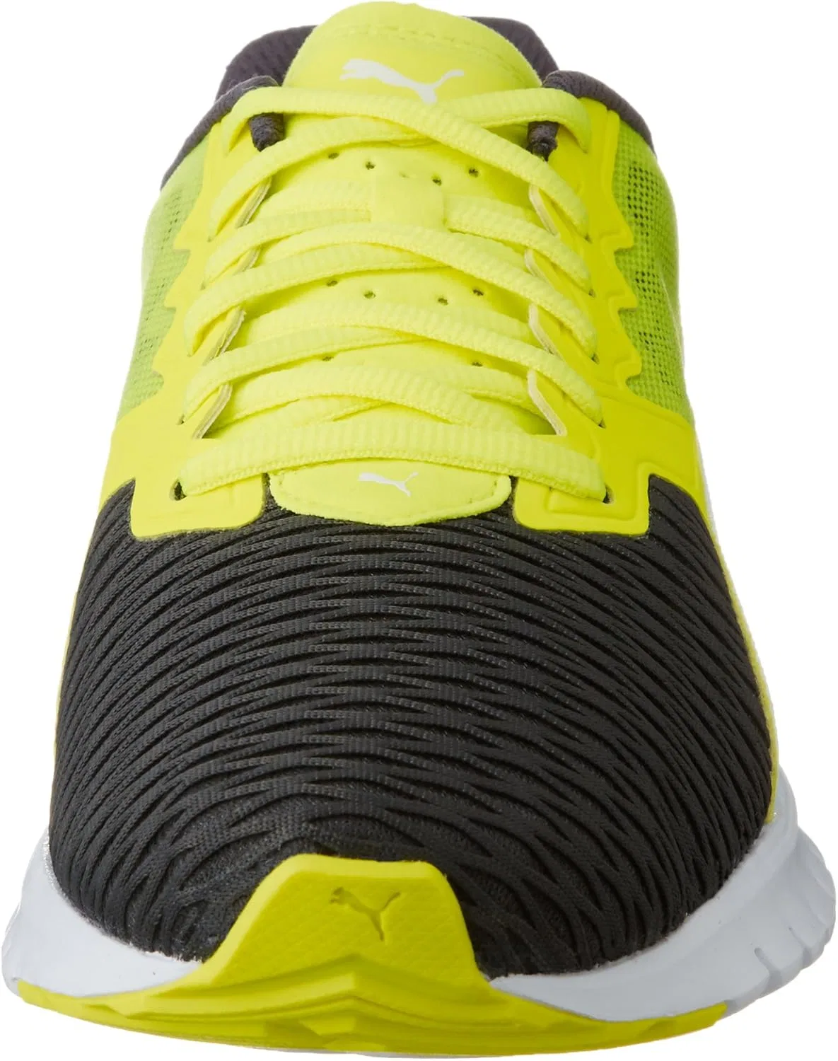 Мужские беговые кроссовки PUMA Ignite Dual, Yellow Safety Yellow Asphalt. — фото 2