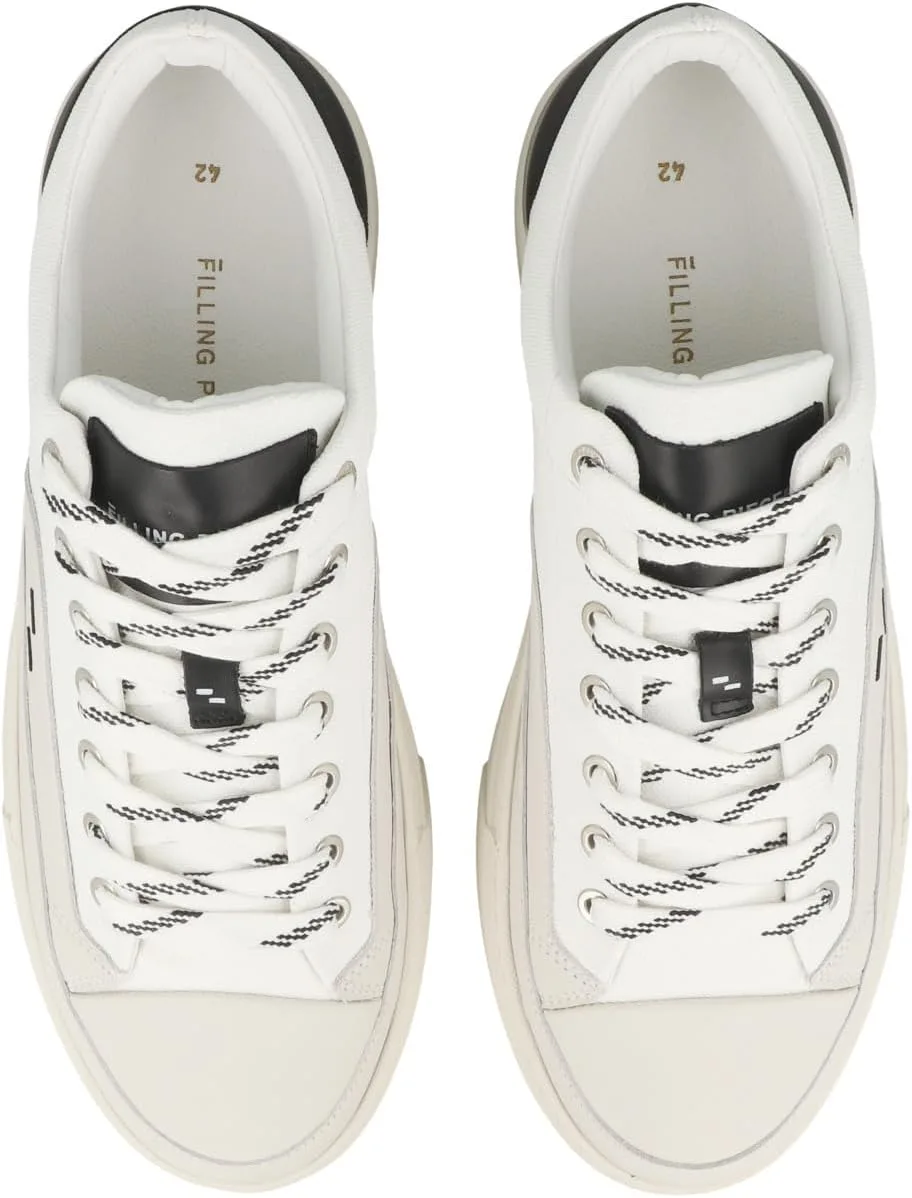 Кроссовки Filling Pieces Unisex Adult Low Riviera Low Trainers, белый — фото 2