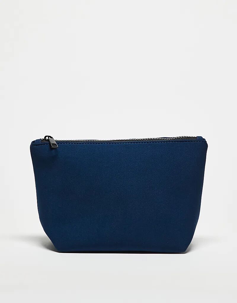 

Несессер ASOS DESIGN в стиле дайвинга темно-синего цвета