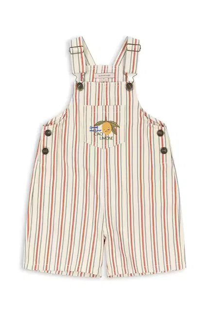 Комбинезон детский в полоску FRANKIE OVERALL Konges Sløjd, мультиколор