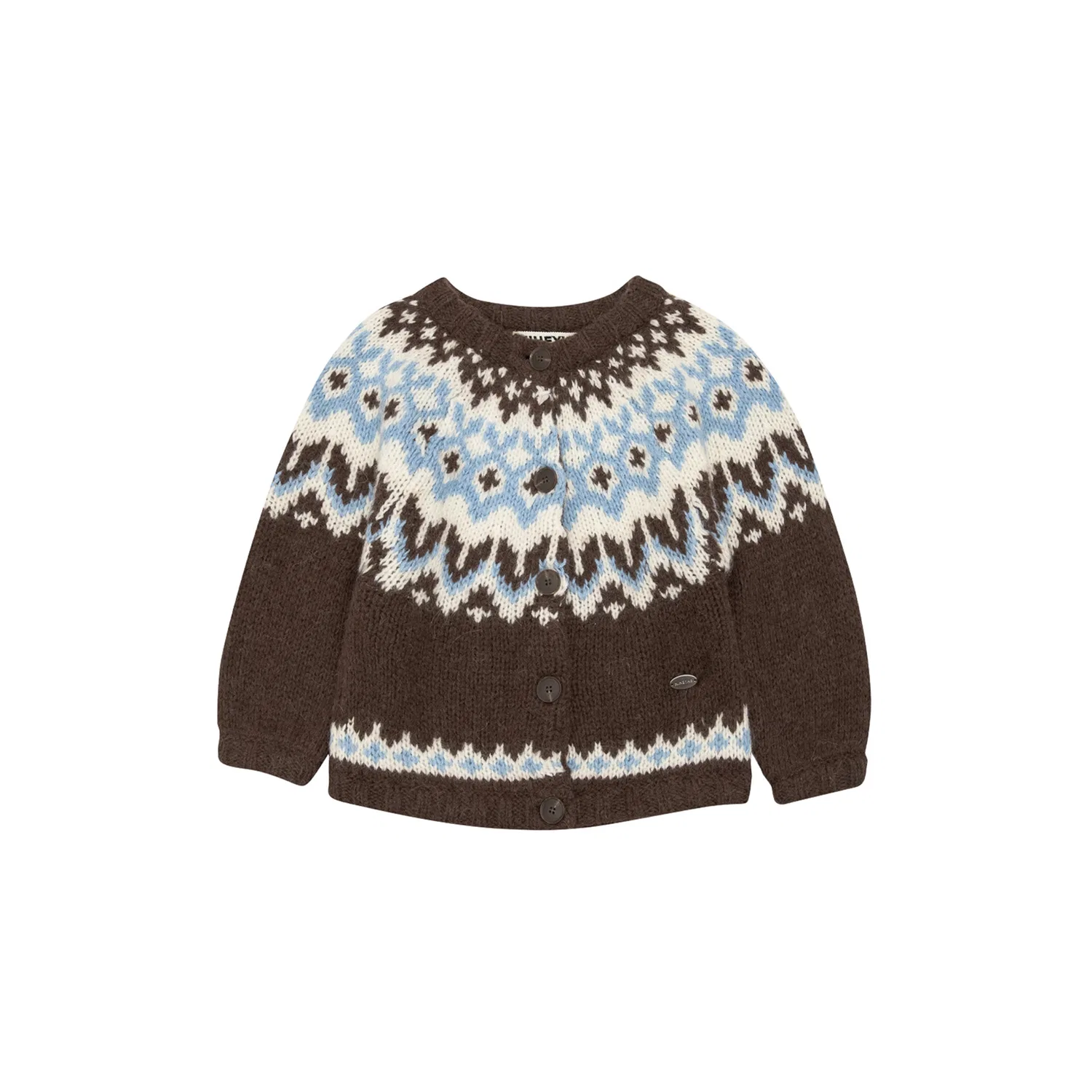 Детский шерстяной кардиган Winter Nordic от Hiheyho