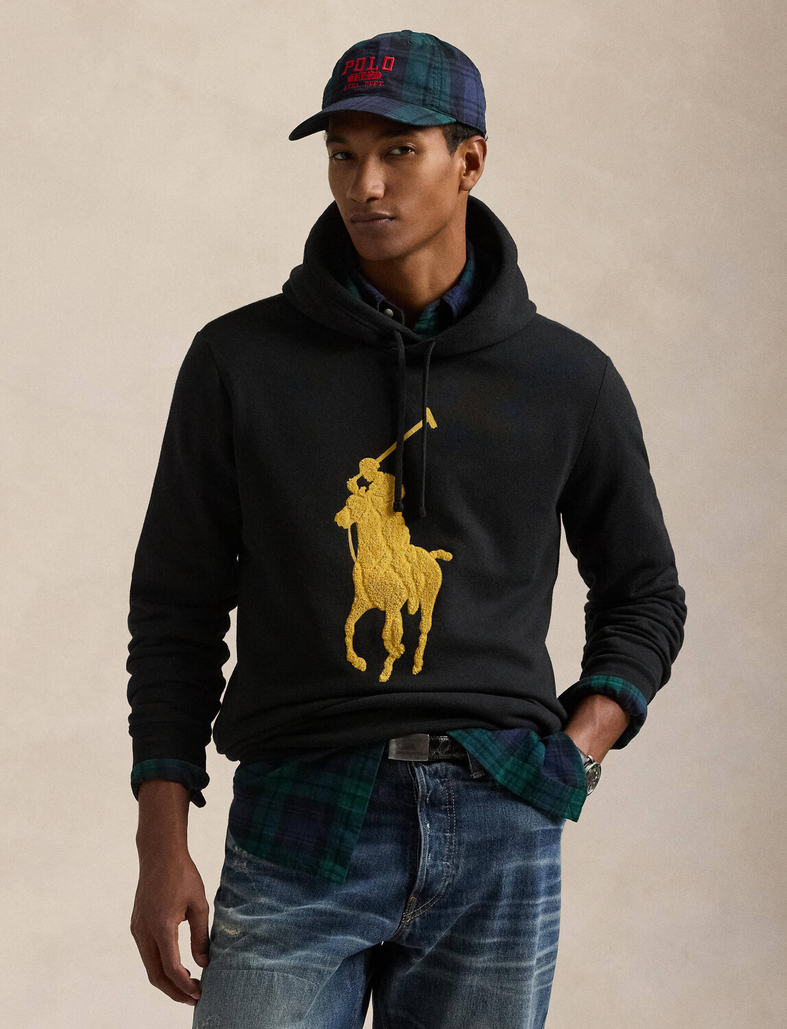 

Толстовка POLO RALPH LAUREN Regular Fit, черный