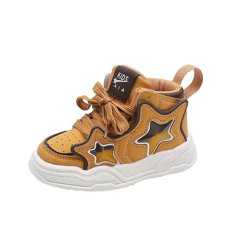 

Высокие детские скейтерские кроссовки TLIT, хаки