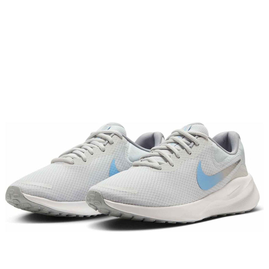 Кроссовки (WMNS) Nike Revolution 7 'Photon Dust Psychic Blue White', серый — фото 3