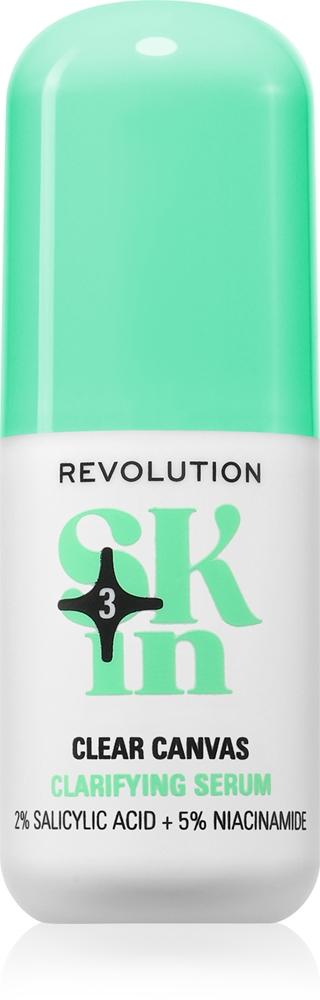 

Clearly clear 5% ниацинамид и 2% салициловая осветляющая сыворотка, разглаживающая отшелушивающая сыворотка с ниацинамидом Revolution Skincare, 30 мл