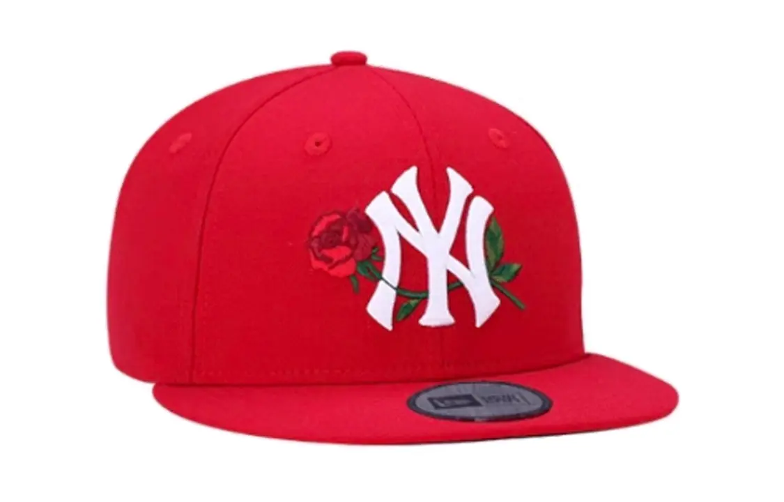 

New Era Хлопковая бейсболка унисекс красная, Red