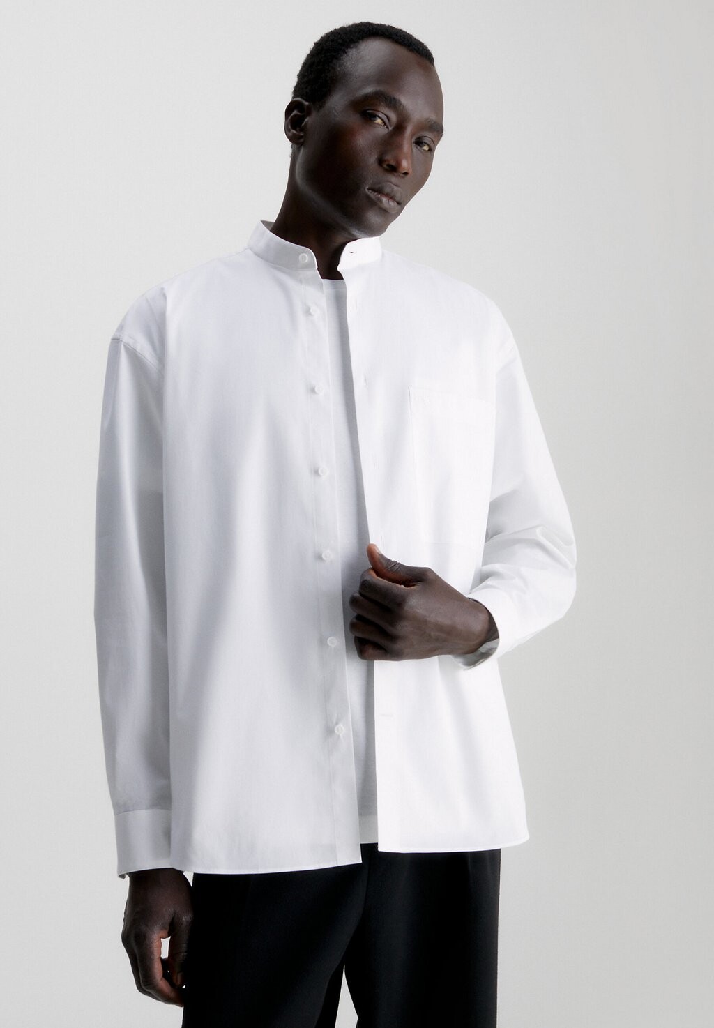 

Рубашка Poplin Modern Pockets Calvin Klein, цвет bright white