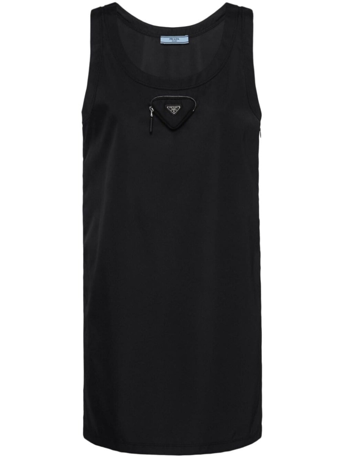 

Prada платье мини Re-Nylon, черный