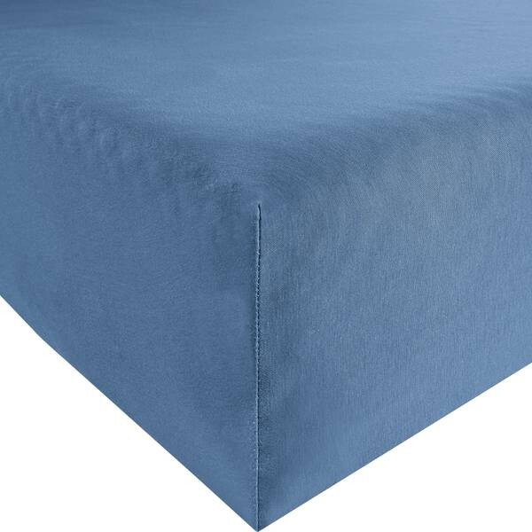 

Простынь на подгонке Erwin Müller 2er-Pack 70878, 100x1x190-200 см цвет rauchblau