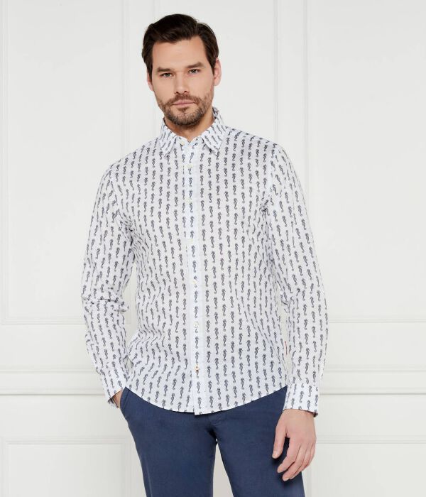 

Рубашка Хансон Modern fit Joop! Jeans, белый
