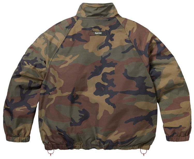 Спортивная куртка Supreme Polartec Reversible Track Jacket, коричневый — фото 2