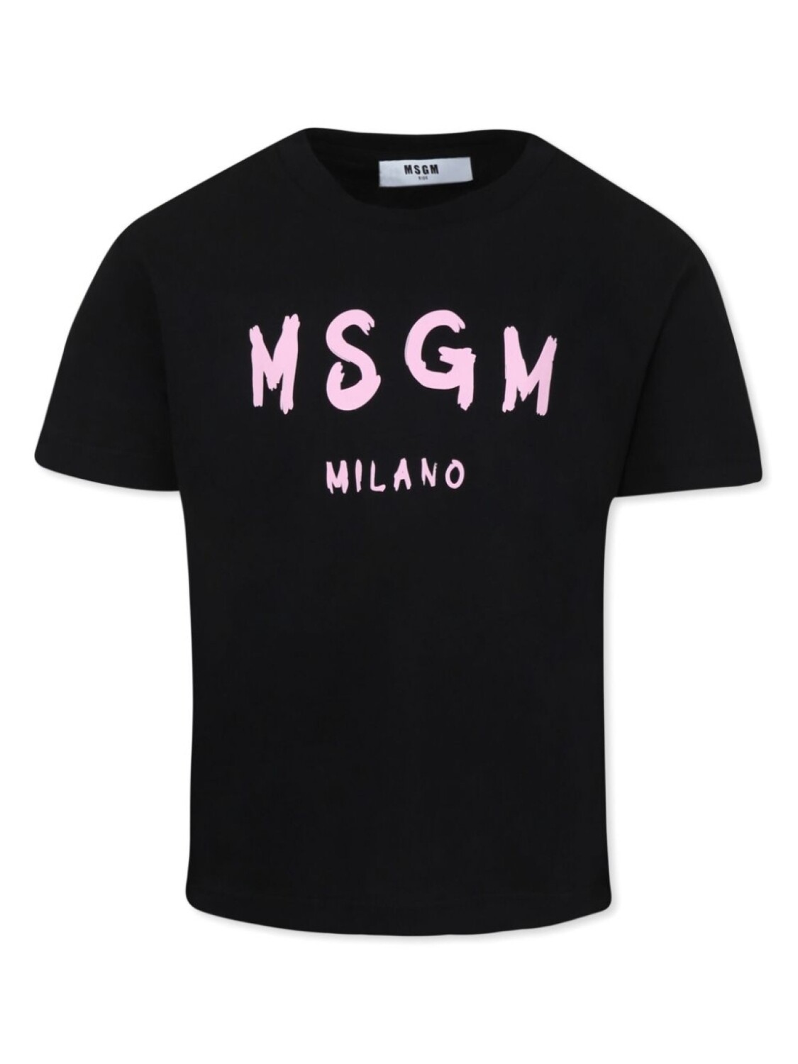 

MSGM Kids футболка с логотипом, черный