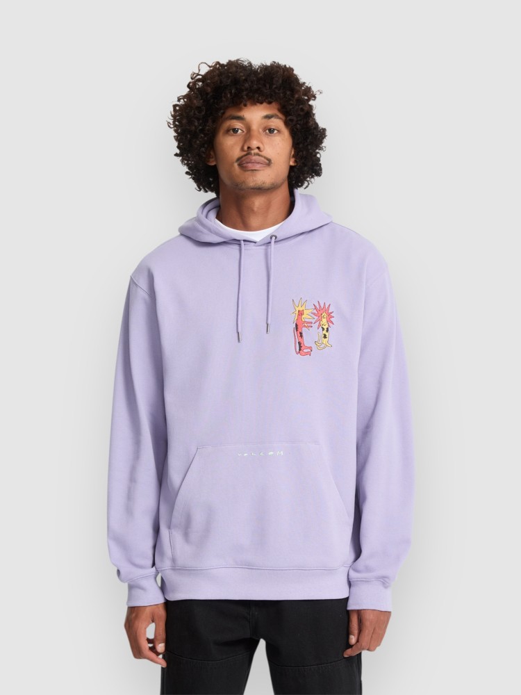 

Худи Volcom Longo Cats Po Hoodie, purple ash