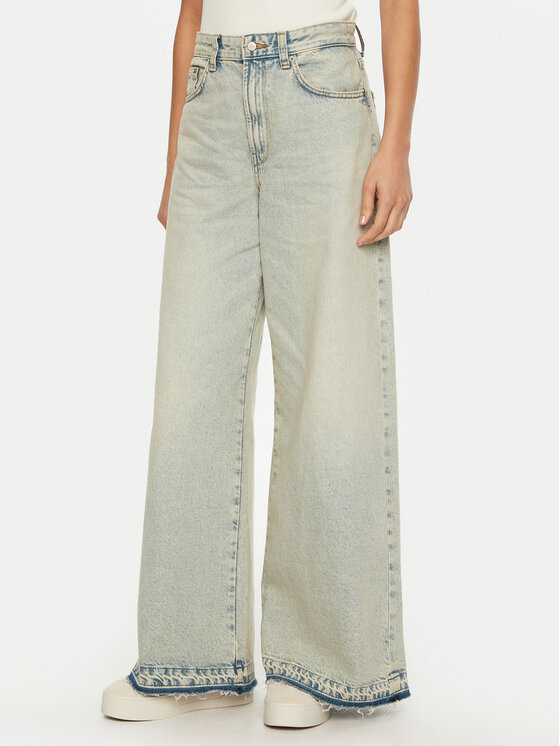 

Джинсы с широкими штанинами DW0DW21254 Tommy Jeans, синий