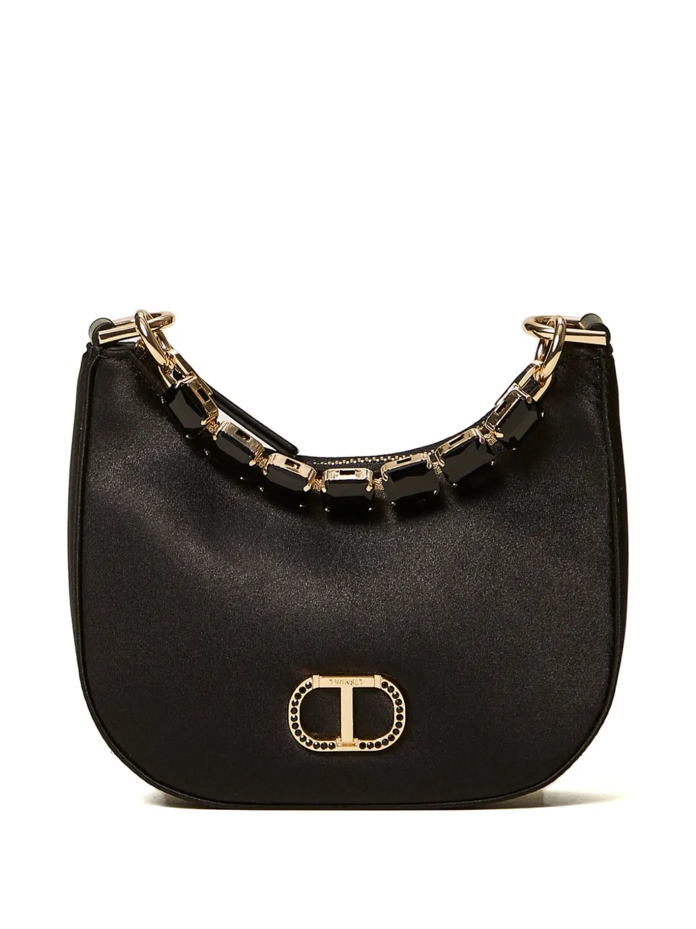 

Декорированная мини-сумка TWINSET, черный