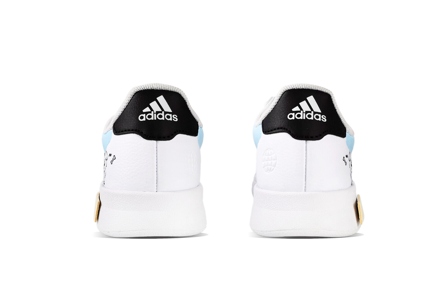 

Кроссовки adidas Skateboarding Shoes Women's Low-top Blue/black, белый