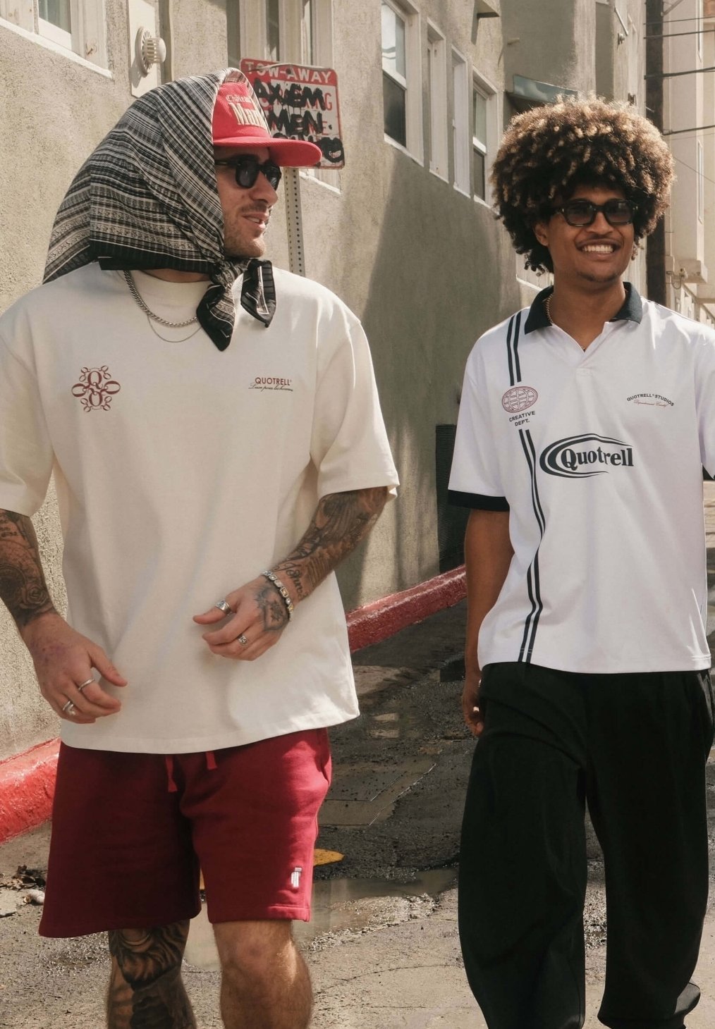 

Шорты BLANK - Tracksuit bottoms Quotrell, красный