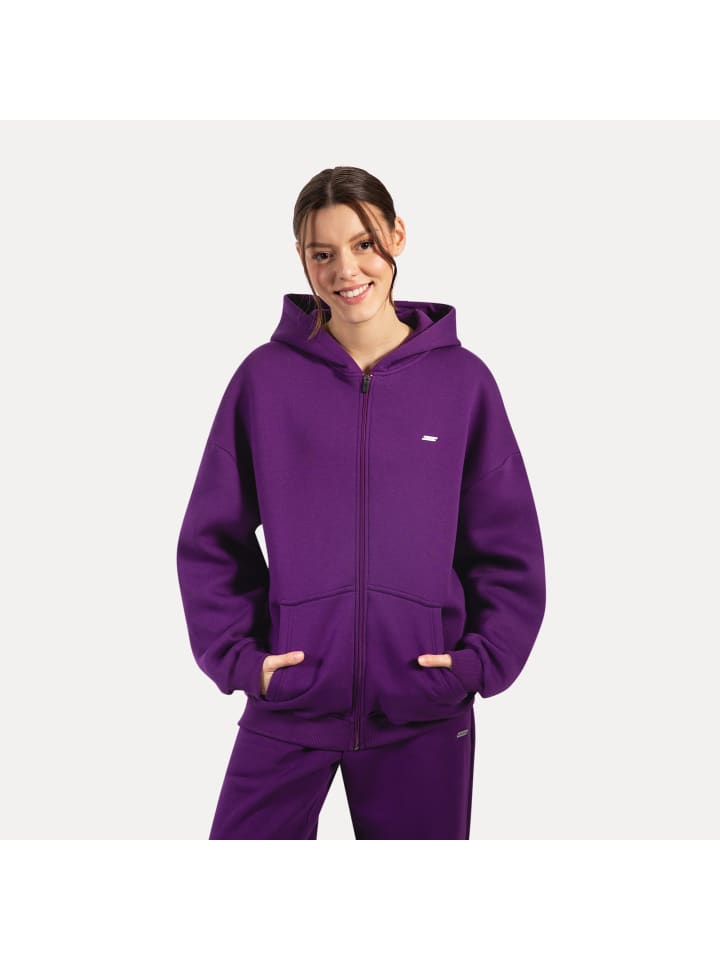 

Толстовка Lyanna Zip в фиолетовом цвете SMILODOX, Фиолетовый, Толстовка Lyanna Zip в фиолетовом цвете SMILODOX