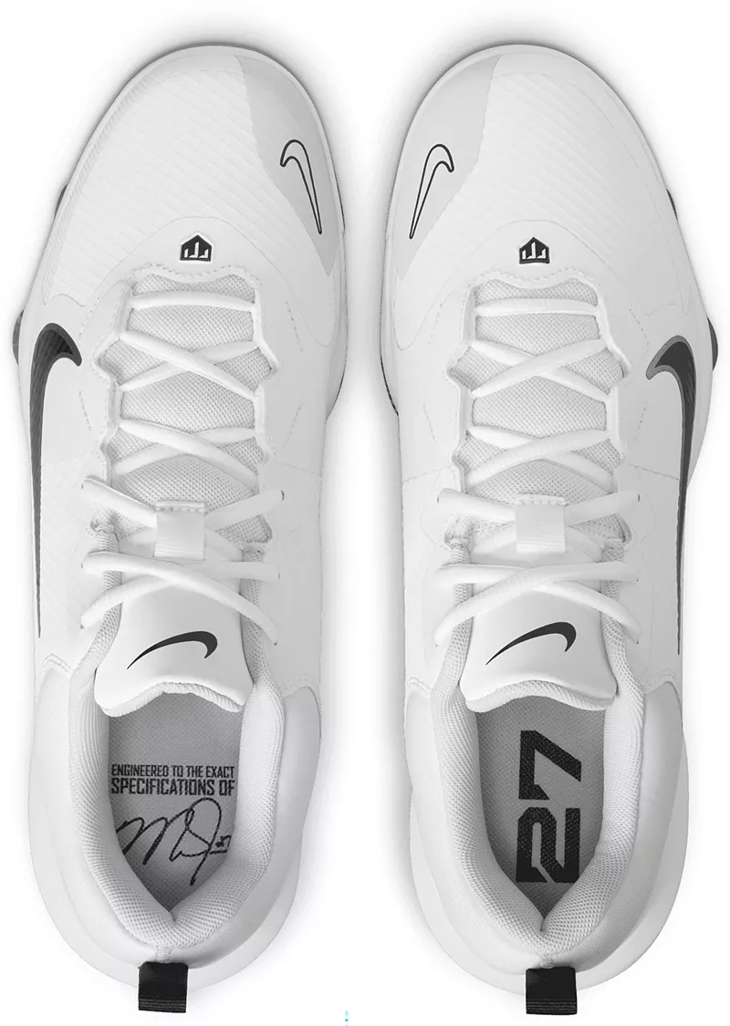 

Мужские бейсбольные бутсы Nike Force Trout 9 Pro MCS, цвет White/Black/Silver