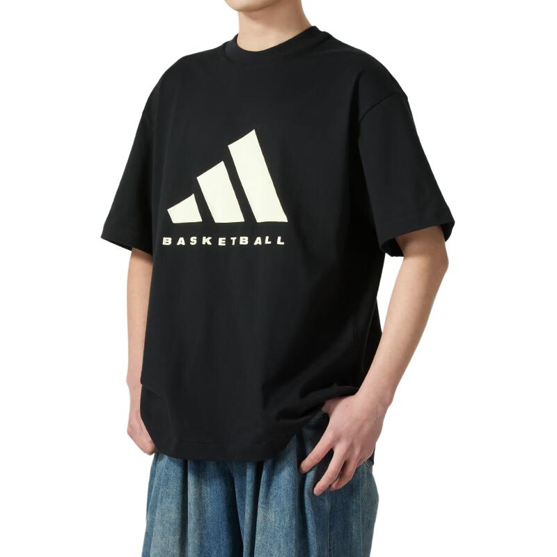 

Adidas Футболка баскетбольная SS25 Unisex Black, Черный, Adidas Футболка баскетбольная SS25 Unisex Black