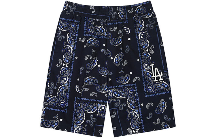 

MLB Базовые логотипные повседневные шорты Unisex Navy Blue