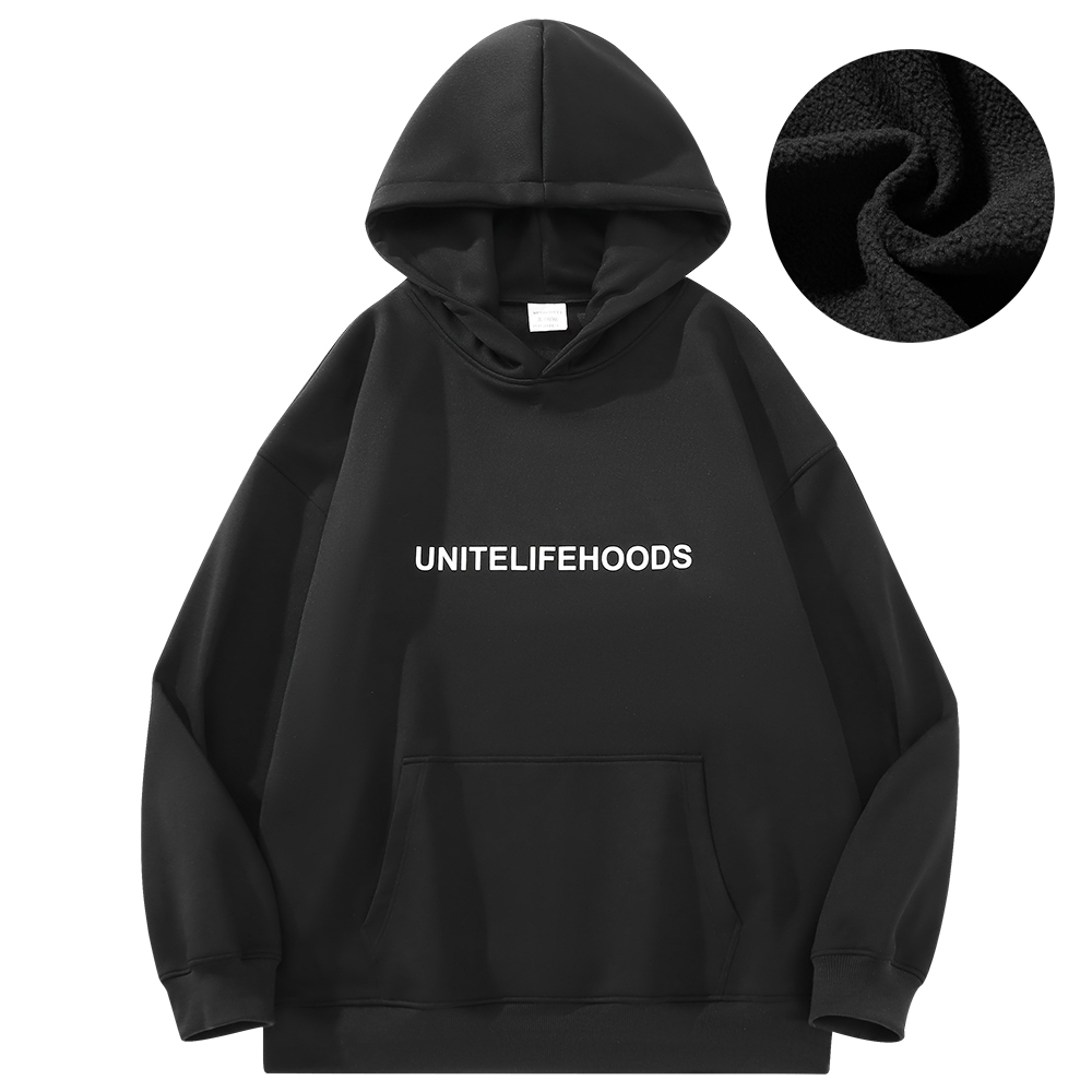 

Unite Life HOODS Толстовка унисекс черная