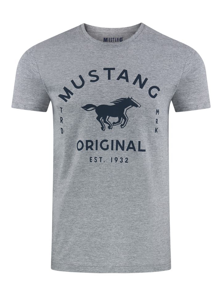 

Футболка Mustang, серый