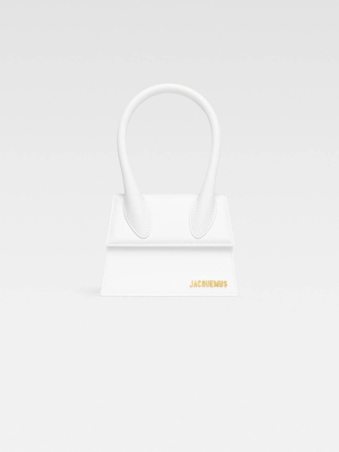 

Кожаная сумочка JACQUEMUS The medium Chiquito, белый