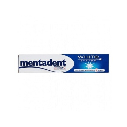 

Отбеливающая зубная паста White System 75мл + 25мл, Mentadent