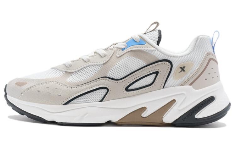

Кроссовки XTEP Chunky Sneakers Men Low-top Peel Grey/sail White, белый