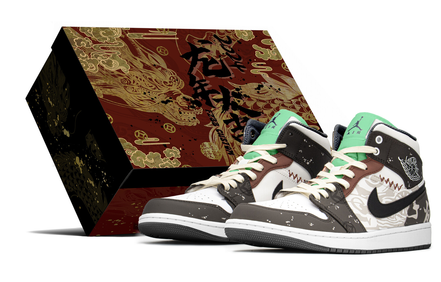 

Баскетбольные кроссовки Air 1 Vintage Men High-top Brown/red Jordan, Коричневый, Баскетбольные кроссовки Air 1 Vintage Men High-top Brown/red Jordan