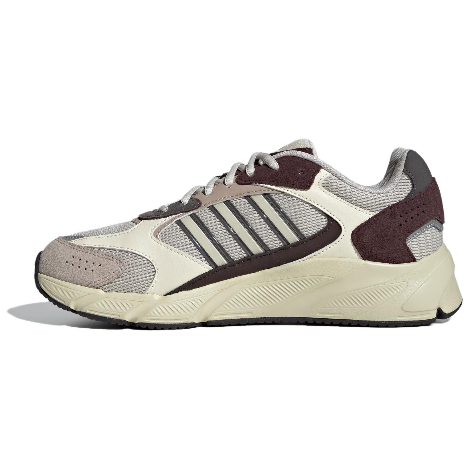CRAZYCHAOS 2000 Амортизирующие износостойкие низкие кроссовки для бега мужские Ecru Adidas — фото 2