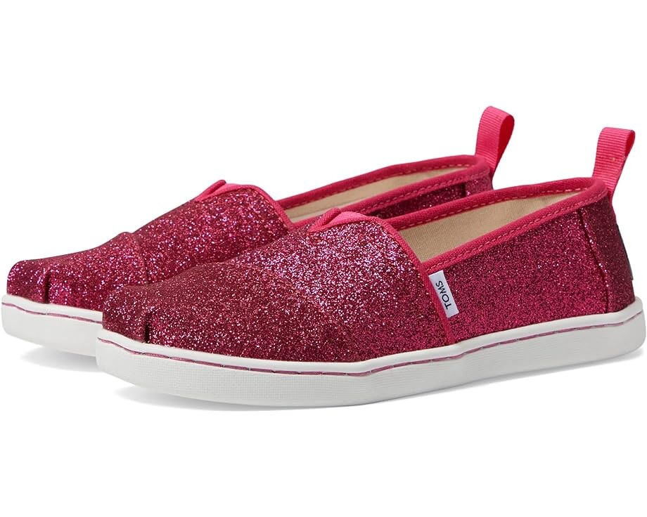

Лоферы Toms Alpargata Glitter, темно-розовый
