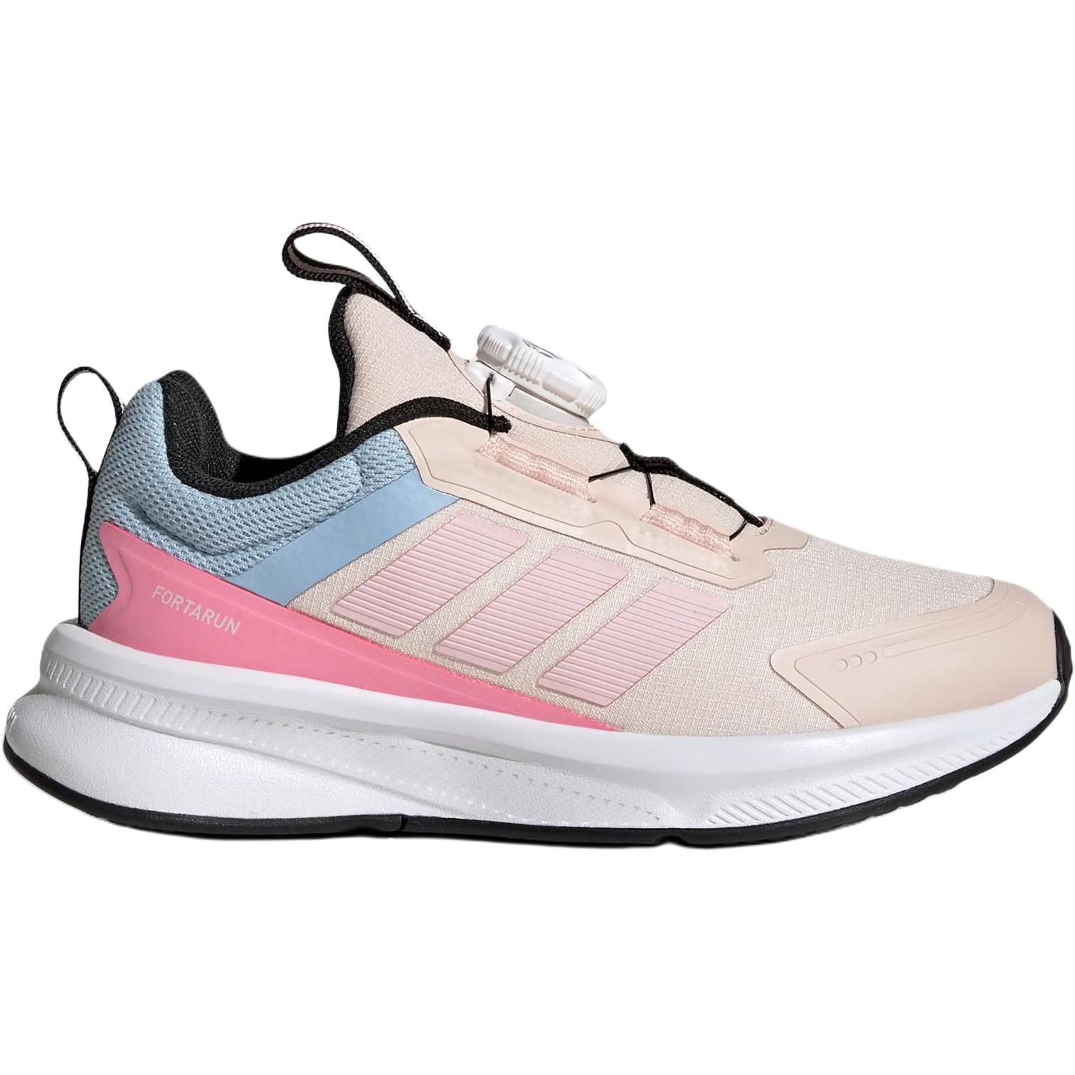 Adidas FORTARUN 4.0 низкие детские беговые кроссовки pink — фото 3