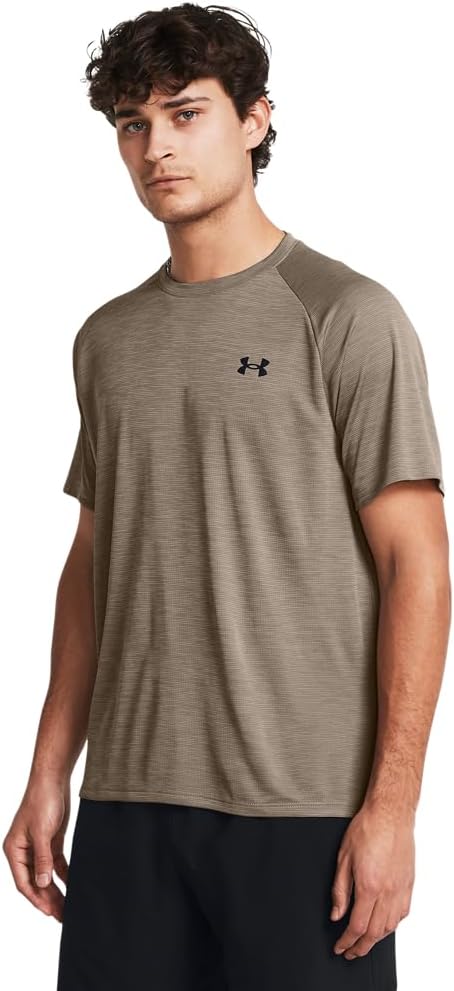 

Under Armour мужская футболка Tech 1/4 Zip, (200) Taupe Dusk/Black, Черный, Under Armour мужская футболка Tech 1/4 Zip, (200) Taupe Dusk/Black