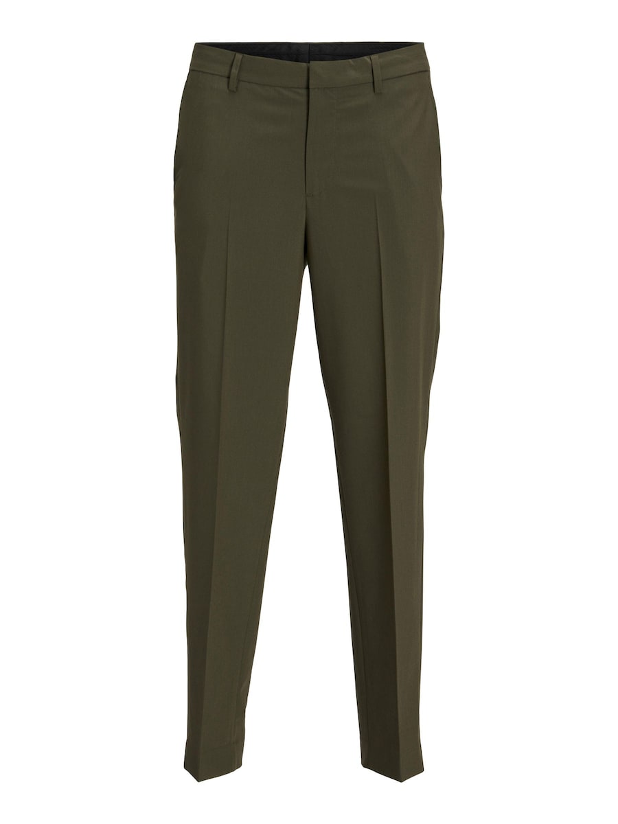 

Обычные плиссированные брюки JACK & JONES, оливковый/темно-зеленый