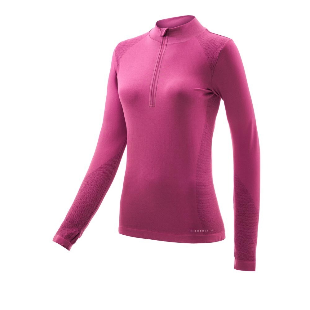 

Спортивный топ Higher State Seamfree Long Sleeve Half Zip, розовый
